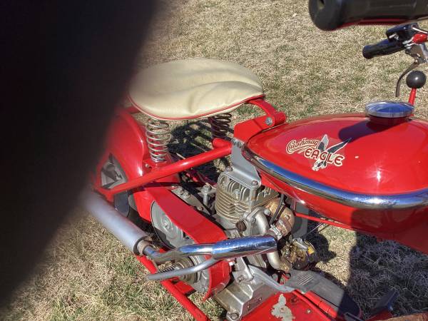 1951 Cushman Eagle, dovoz USA — foto 11 z 12