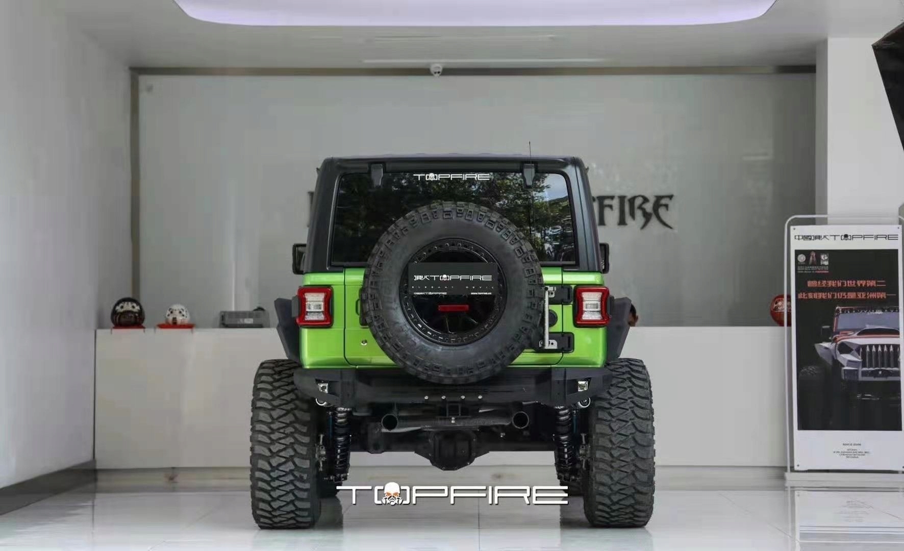 nárazník zadní TopFire Marauder Jeep Wrangler JL, Skladem v EU — foto 1