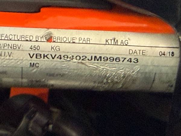 2018 KTM, dovoz USA — foto 7 z 12