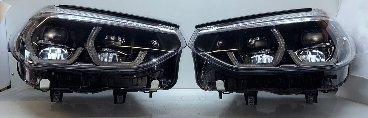 přední světlomet BMW LED elektrická regulace s nastavovači i zarówkami, dovoz Skladem v EU — foto 12 z 14