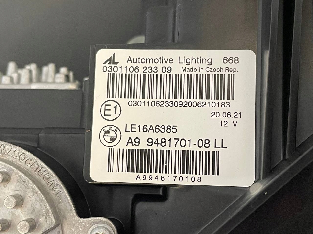 přední světlomet BMW OE LED elektrická regulacja levá/pravá, dovoz Skladem v EU — foto 8 z 15