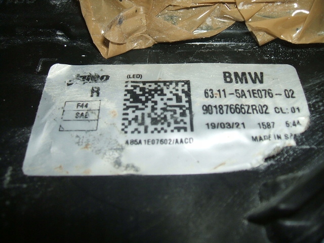 BMW 2 F22 světlomet pravá FULL LED Fullled 6311-5a1e076-02 Usa, dovoz Skladem v EU — foto 8 z 8