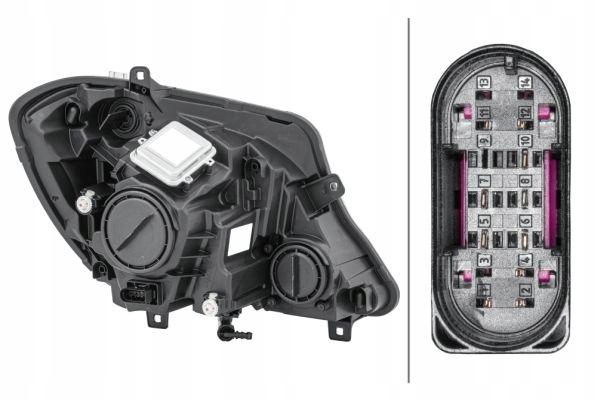 světlomet levá Bi-ksenon LED, Skladem v EU — foto 3 z 8