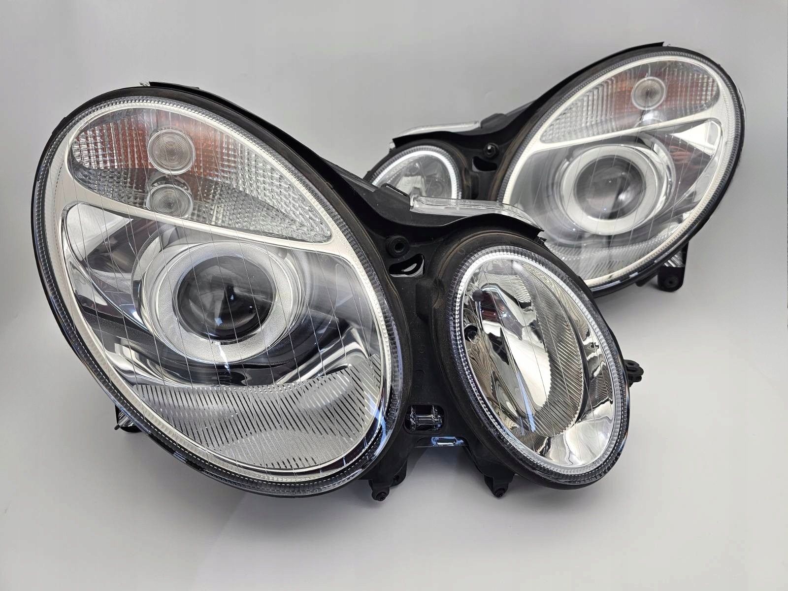 originál světlomety Mercedes E W211 Przed Lift 2002-2006 Halogen, dovoz Skladem v EU — foto 2 z 15
