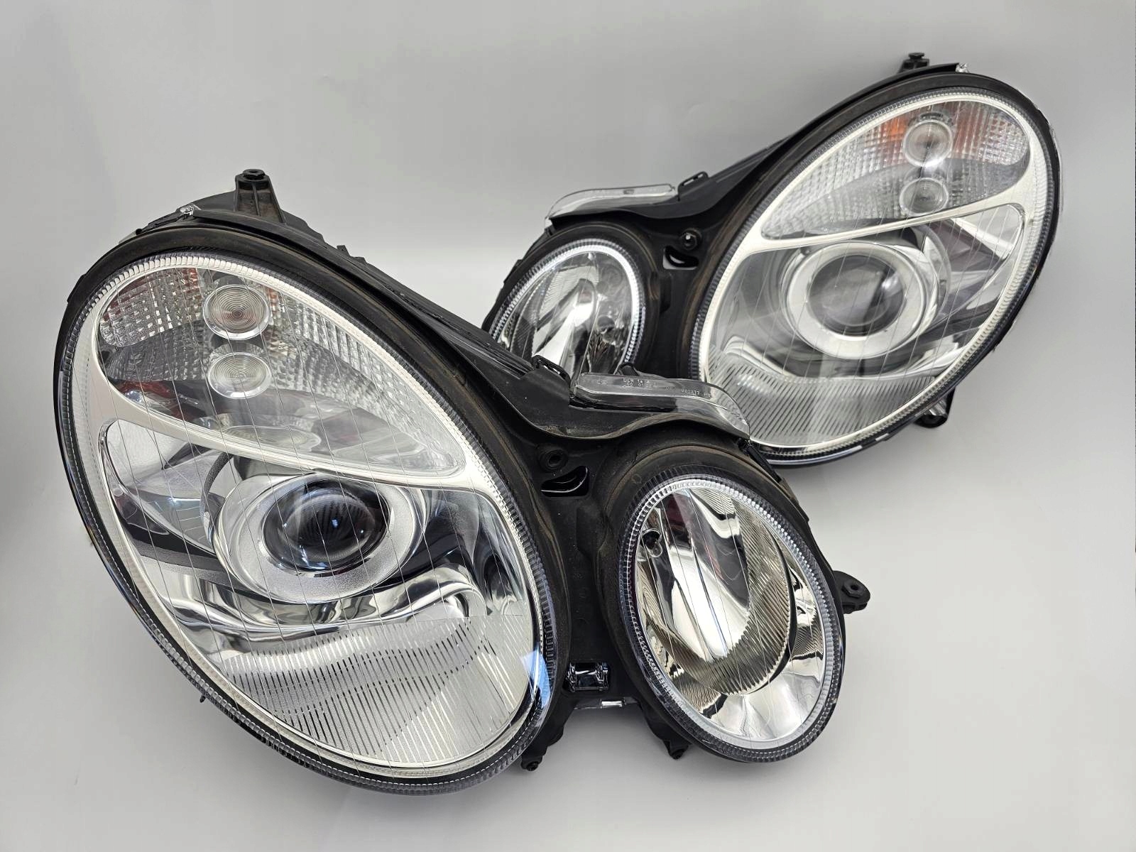 originál světlomety Mercedes E W211 Przed Lift 2002-2006 Halogen, dovoz Skladem v EU — foto 3 z 15
