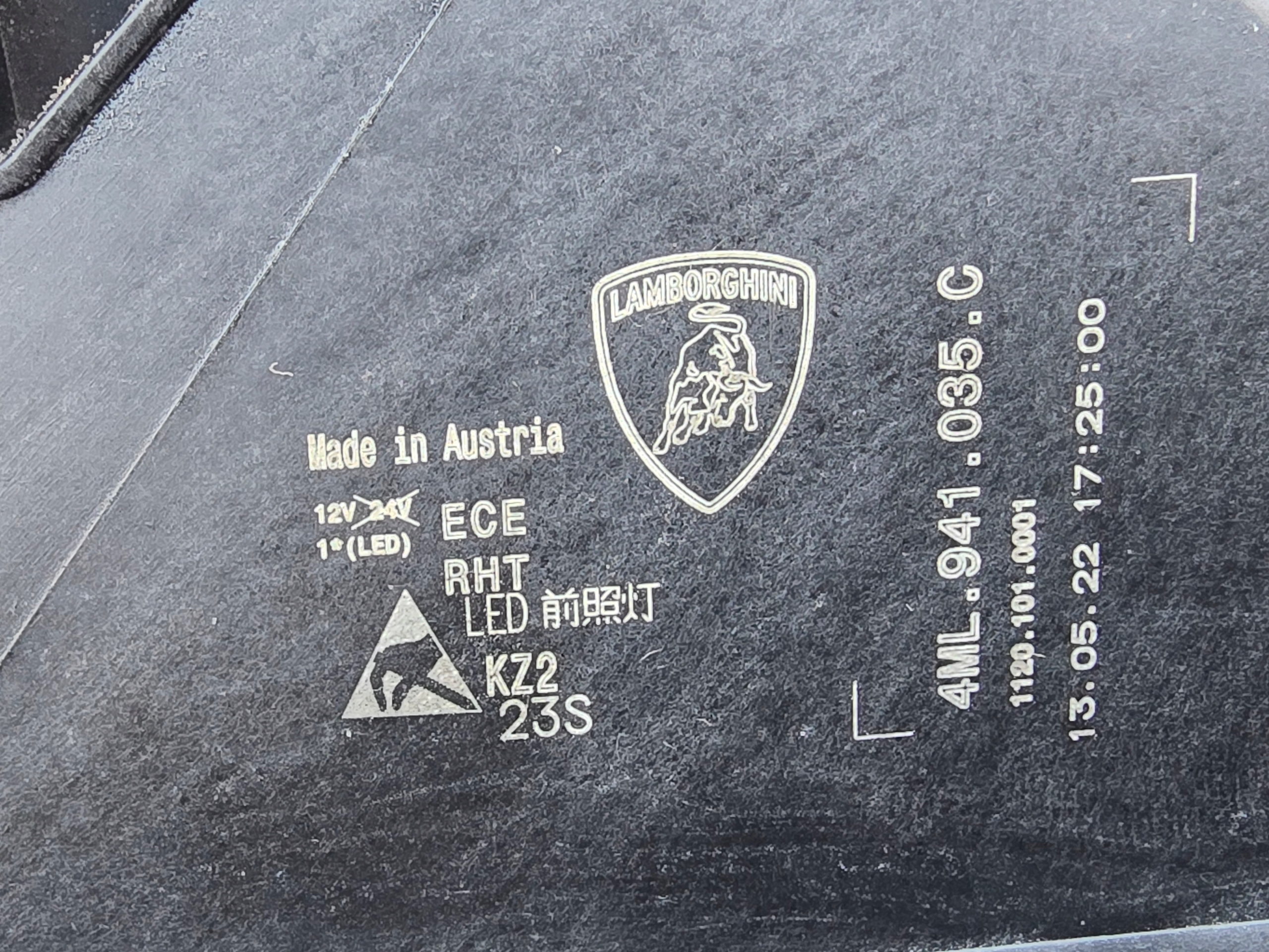 Lamborghini Urus FULL LED přední světlomet Kpl, dovoz Skladem v EU — foto 7 z 8