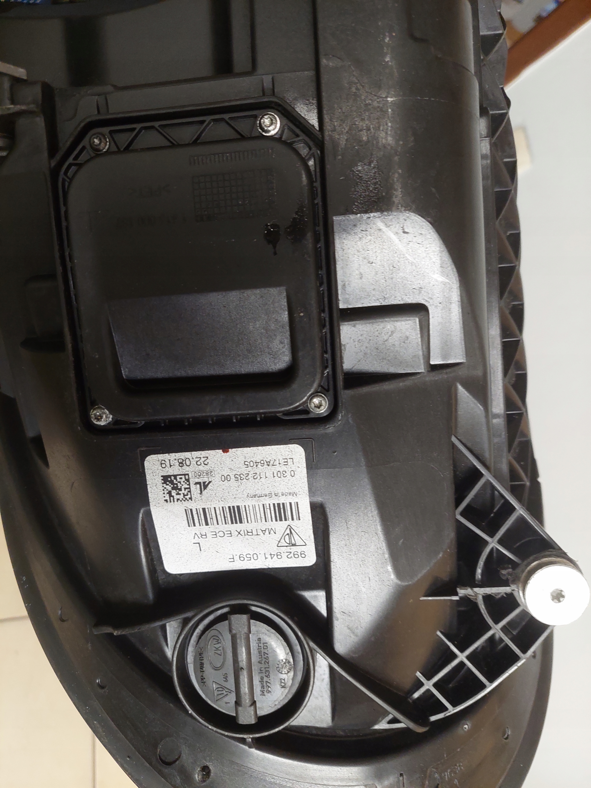 Porsche OE 992.941.059.F přední světlomet L, dovoz Skladem v EU — foto 3 z 7