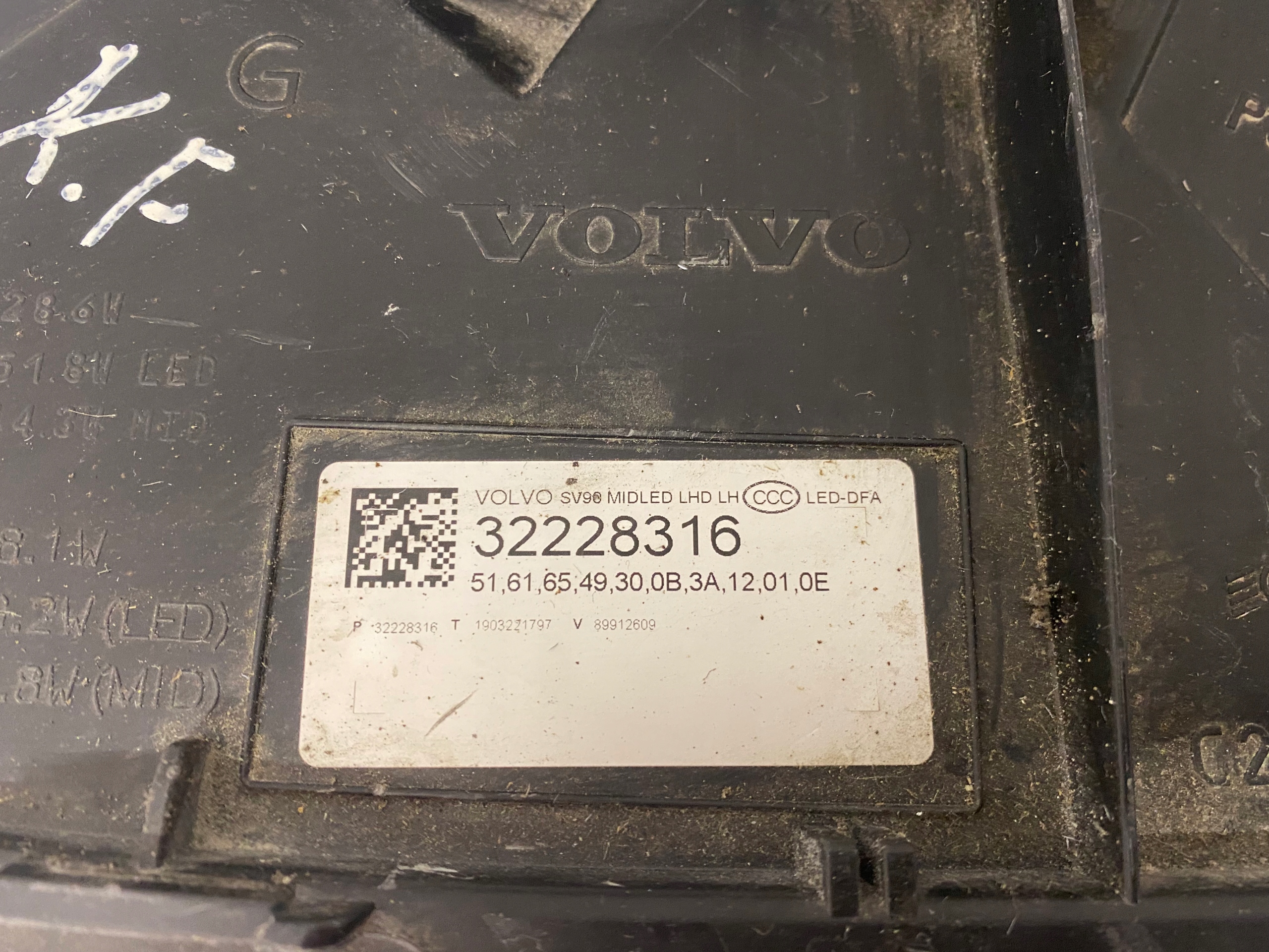 Volvo OE 32228316 světlomet led full led, Skladem v EU — foto 9 z 9