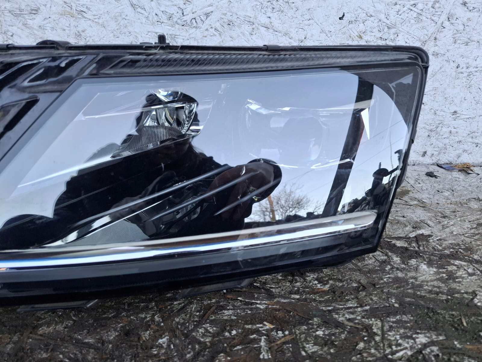 Skoda Octavia 3 Iii Lift levá světlomet FULL LED originál, dovoz Skladem v EU — foto 7 z 9