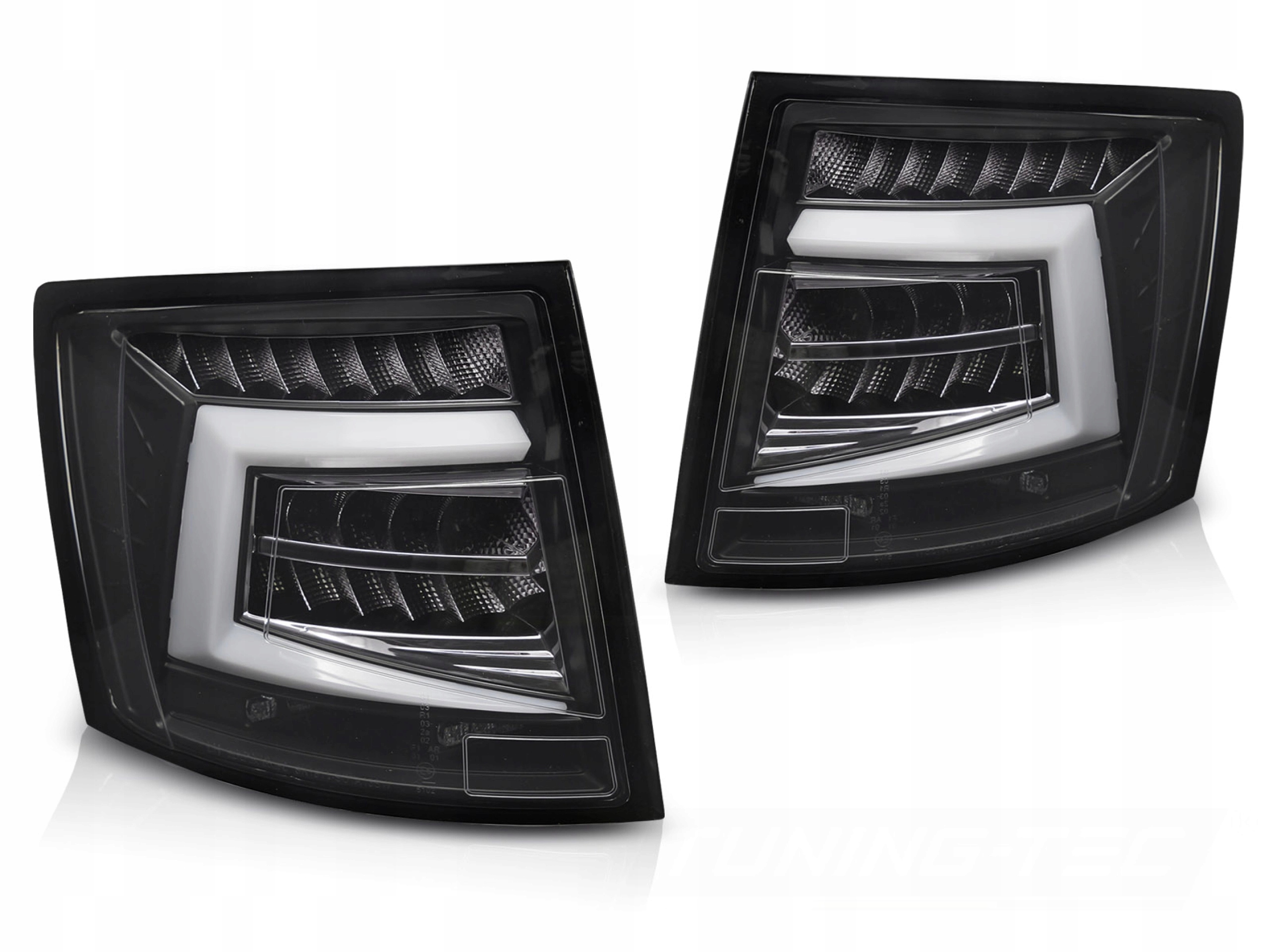 světlomety zadní Diodowe Black FULL LED Seq na Skoda Octavia Iii 3 Kombi 12-16, černá, Skladem v EU — foto 2 z 2