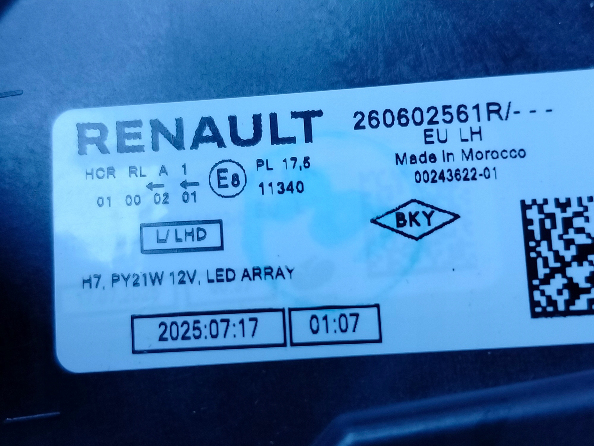 Světlomet — Dacia, Skladem v EU — foto 7 z 10