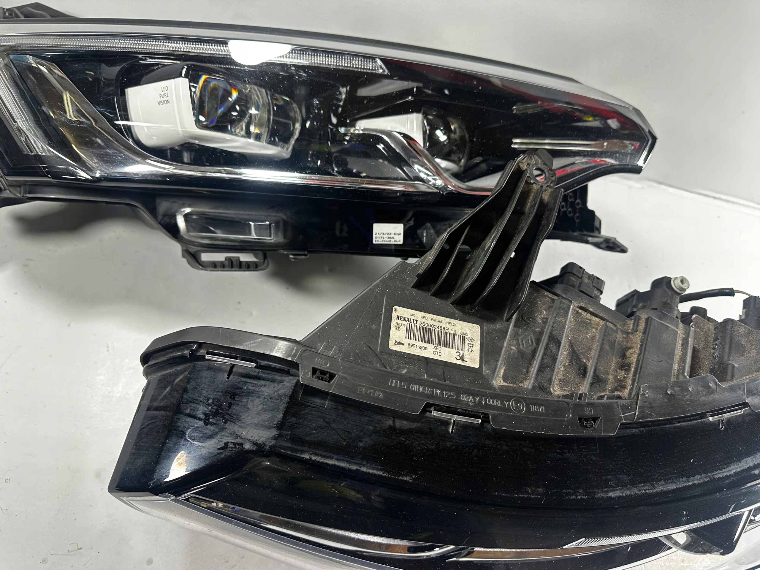 Talisman světlomet pravá levá přední Pure Vision LED 260602488r 260100184r, dovoz Skladem v EU — foto 4 z 15