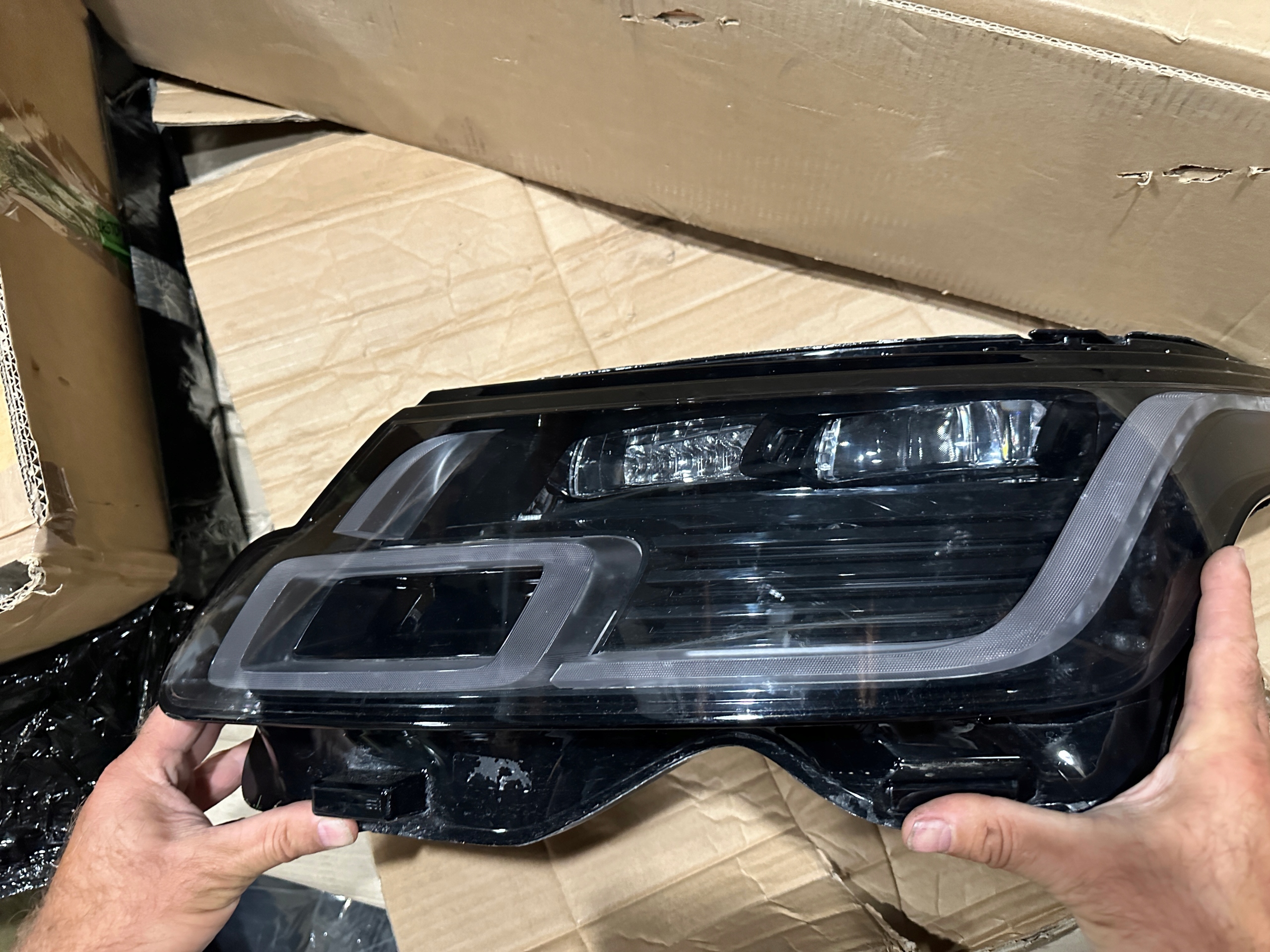 Range Rover Vogue světlomet full led pravá l405 JK52-13W030-CD, Skladem v EU — foto 2 z 5