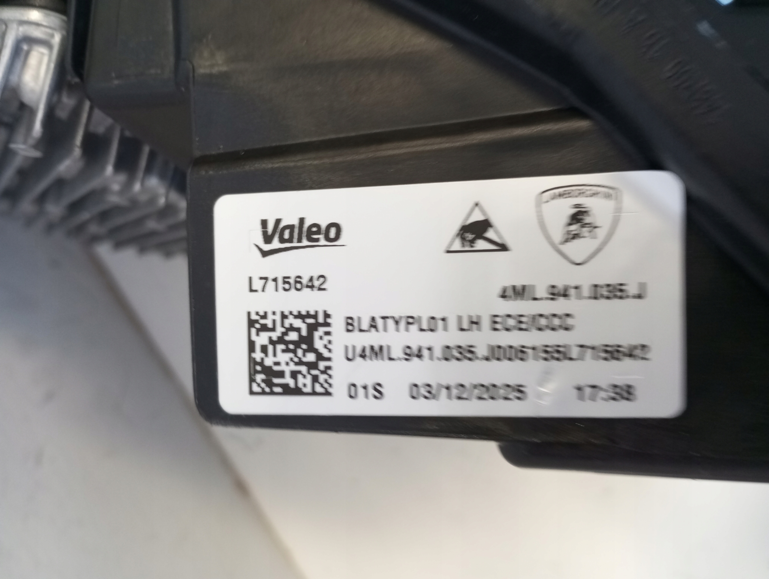 světlomet světlomety Lamborgini Urus 4ml941036j 4ml941035j přední nová, dovoz Skladem v EU — foto 10 z 16