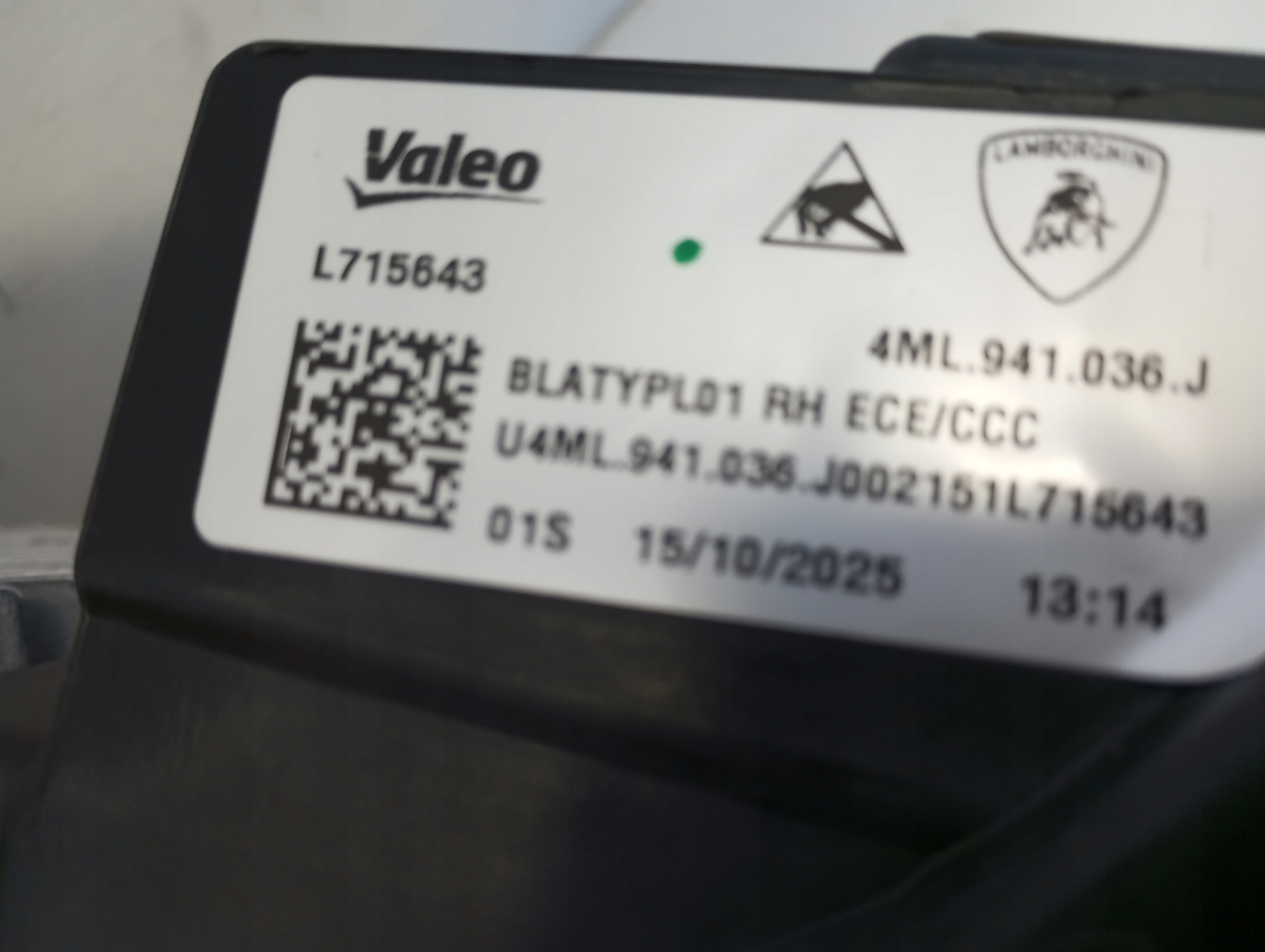 světlomet světlomety Lamborgini Urus 4ml941036j 4ml941035j přední nová, dovoz Skladem v EU — foto 9 z 16