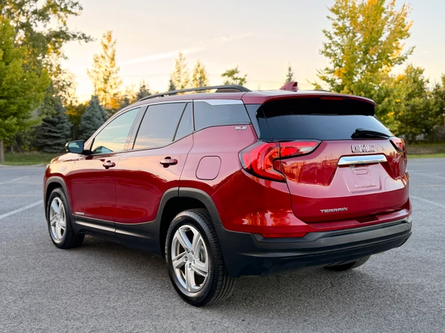 2018 GMC Terrain SLE, burgundy, 170 000 km, dovoz Kanada — foto 3 z 5