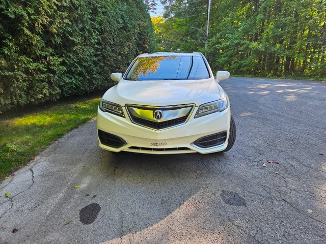 2017 Acura Rdx Tech Pkg, bílá, 157 000 km, dovoz Kanada — foto 2 z 5