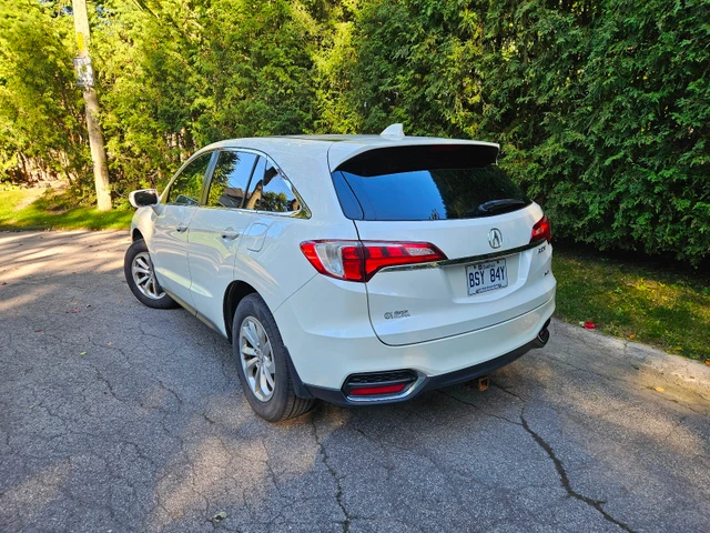 2017 Acura Rdx Tech Pkg, bílá, 157 000 km, dovoz Kanada — foto 3 z 5