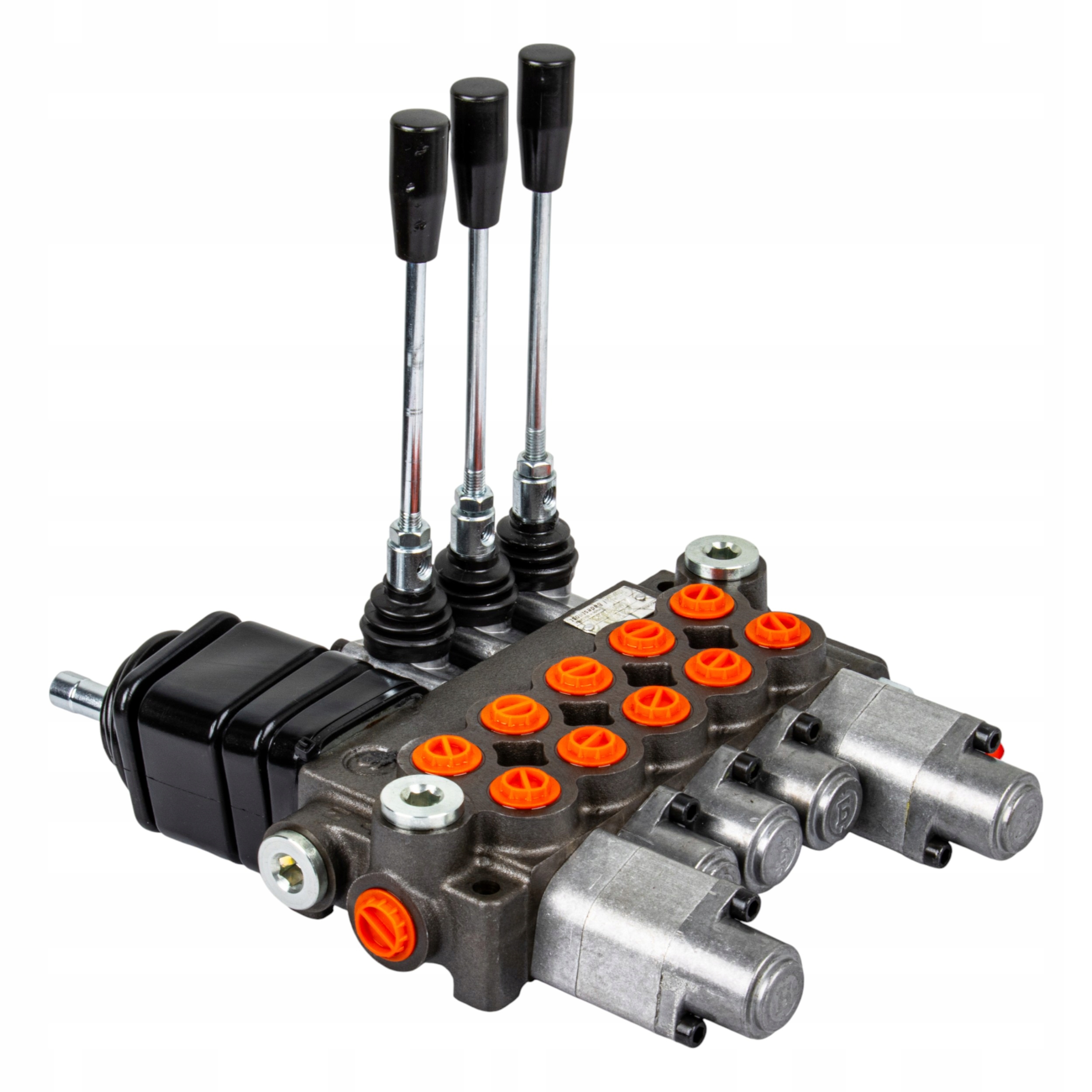 Hydraulický rozvaděč 5 sekcji 40L PDDDP na dzwignie joystick Badestnost, Skladem v EU — foto 1