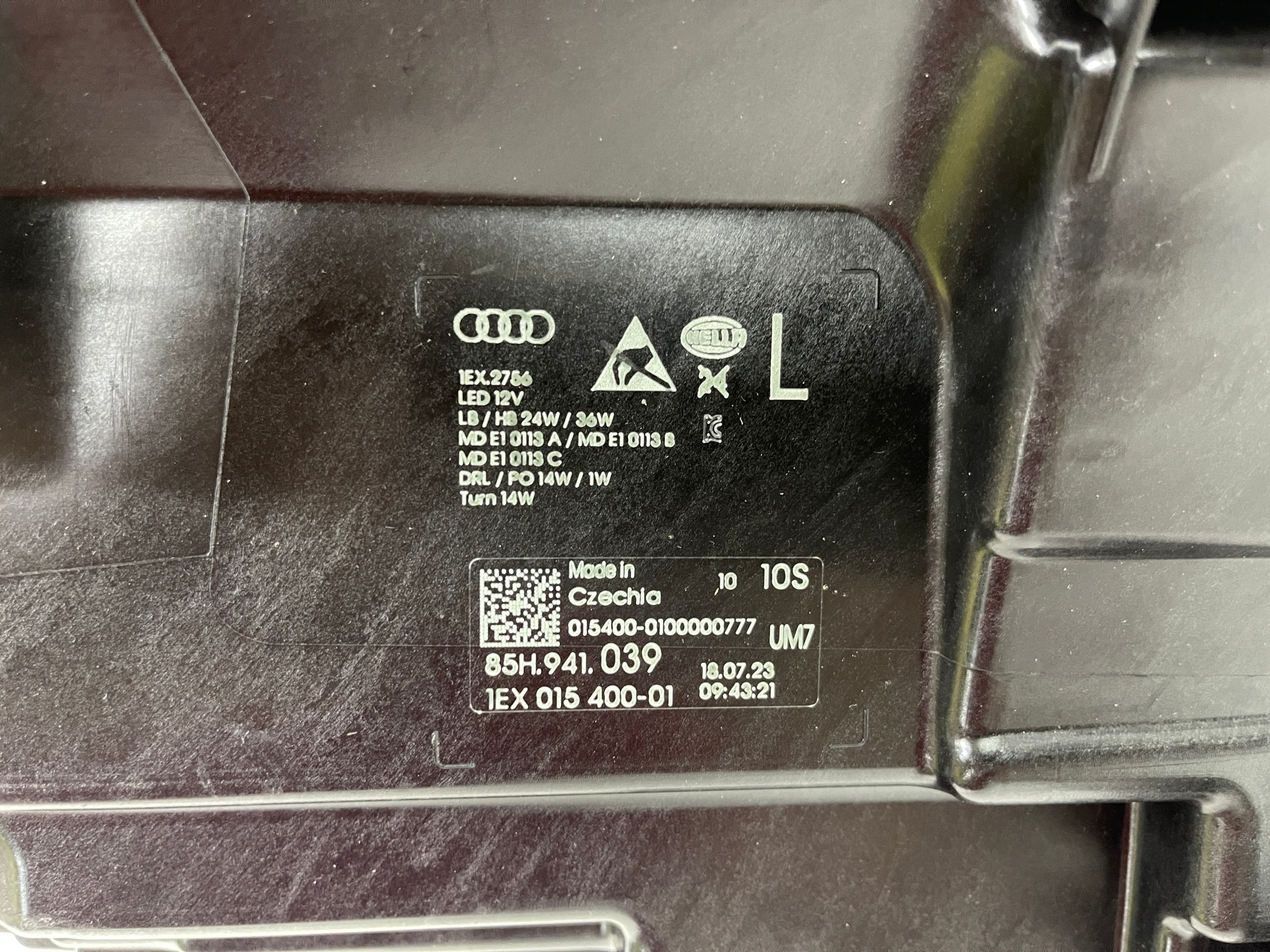 světlomet Przedna Audi Q6 E-tron Matrix 85h941039, Skladem v EU — foto 7 z 12