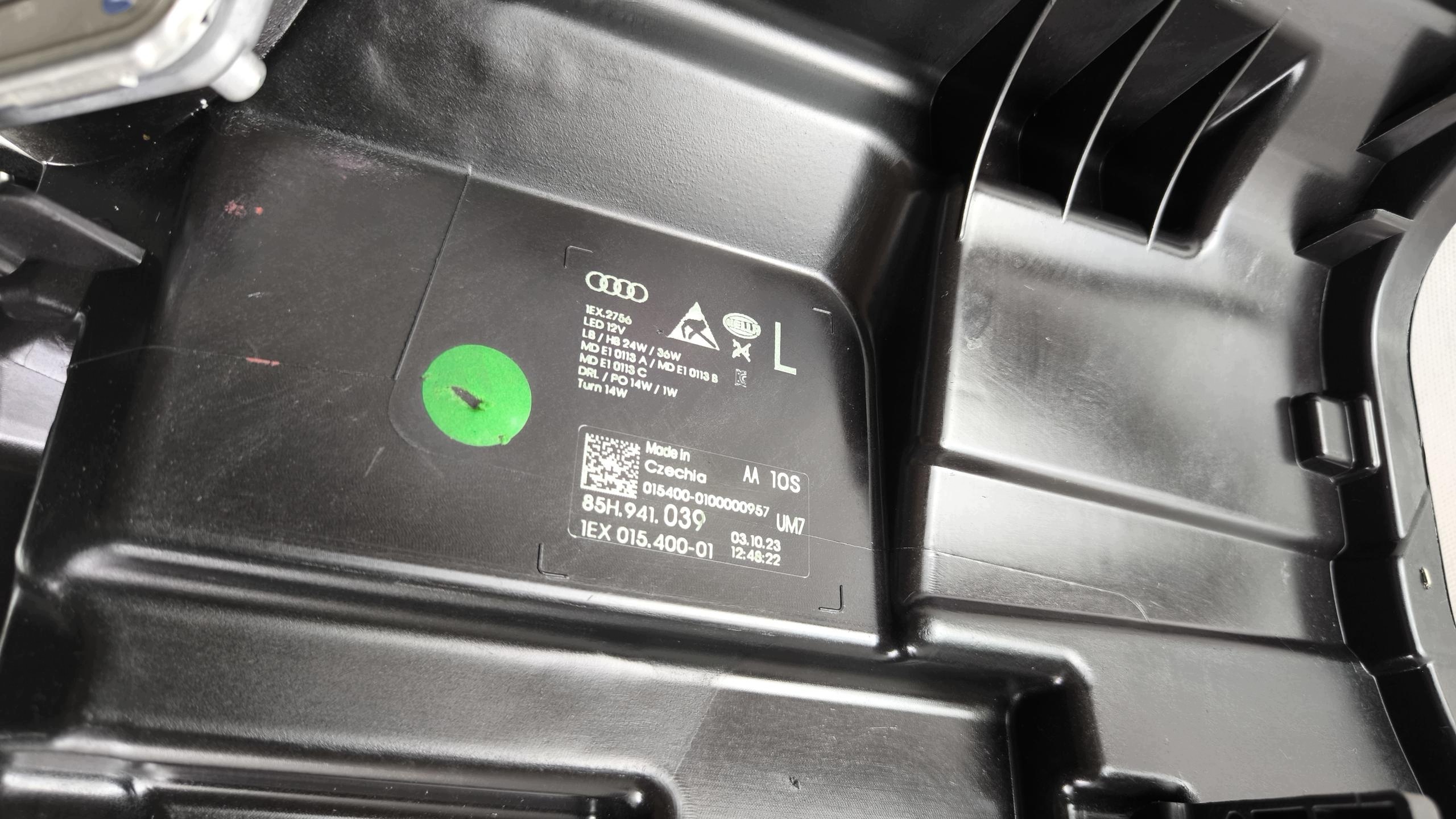 Audi Q6 E-tron FULL LED Matrix levý světlomet 85h941039, dovoz Skladem v EU — foto 11 z 13