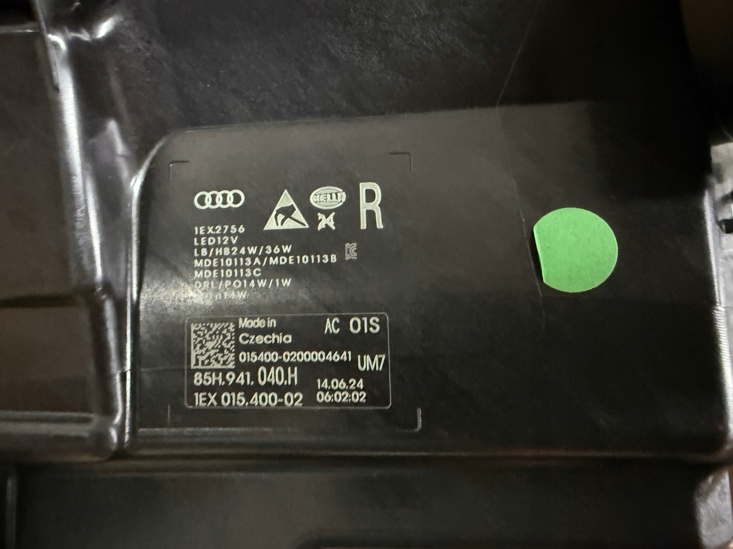 světlomet Przedna levá Do Audi Q6 E-tron Matrix 85h941040h, dovoz Skladem v EU — foto 8 z 9