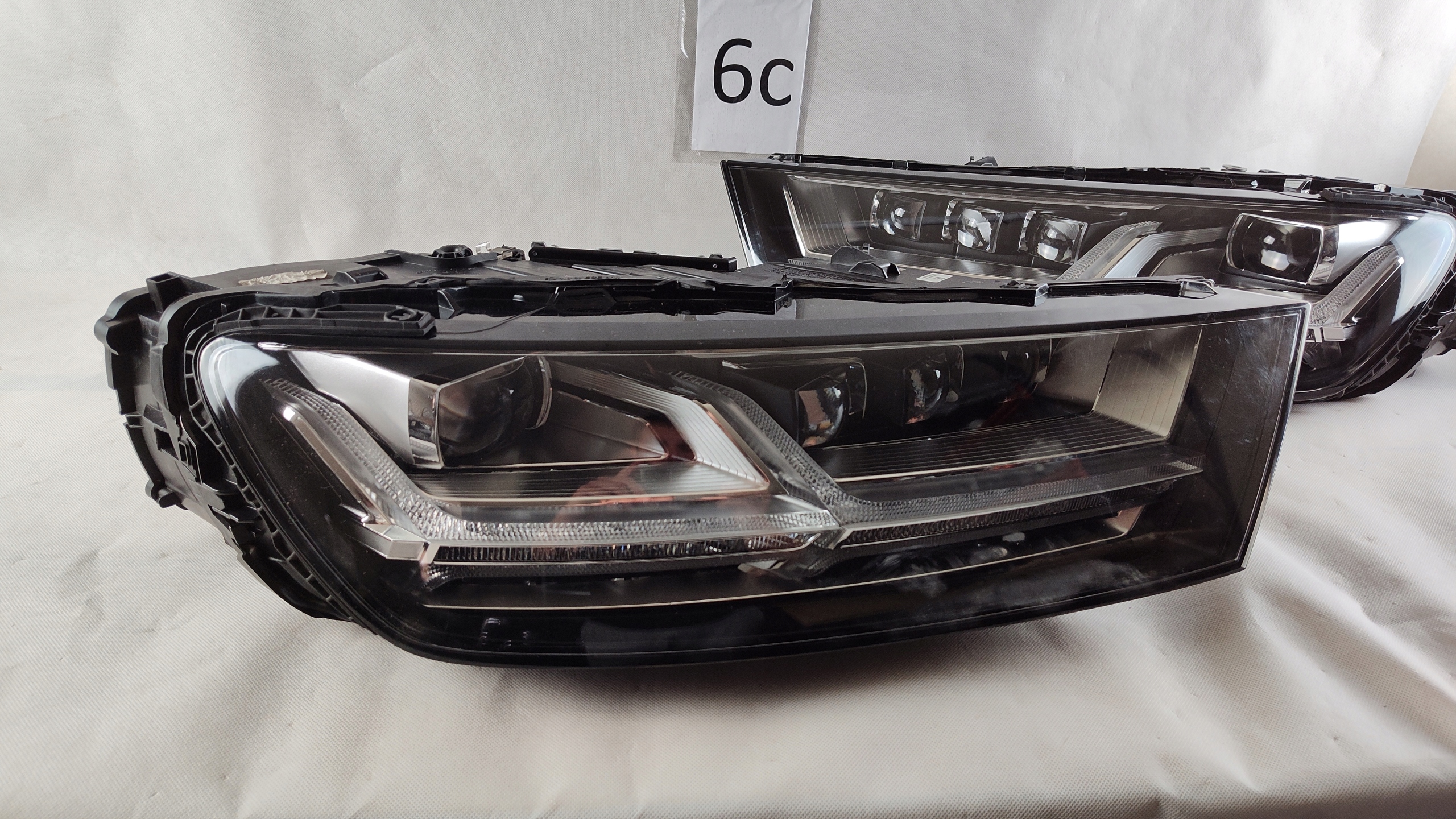 Audi Q7 4m0 FULL LED Matrix komplet levý i pravý světlomet, Skladem v EU — foto 6 z 12