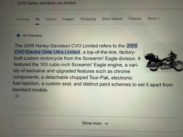 2005 Harley-Davidson, dovoz USA — foto 3 z 3