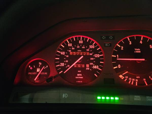 1987 BMW, dovoz USA — foto 9 z 9