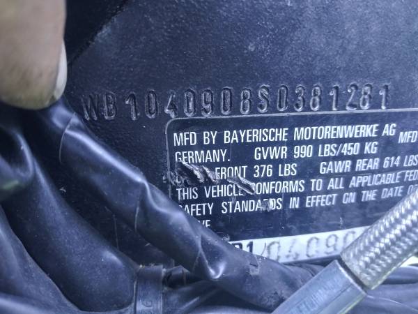 BMW, dovoz USA — foto 2 z 2