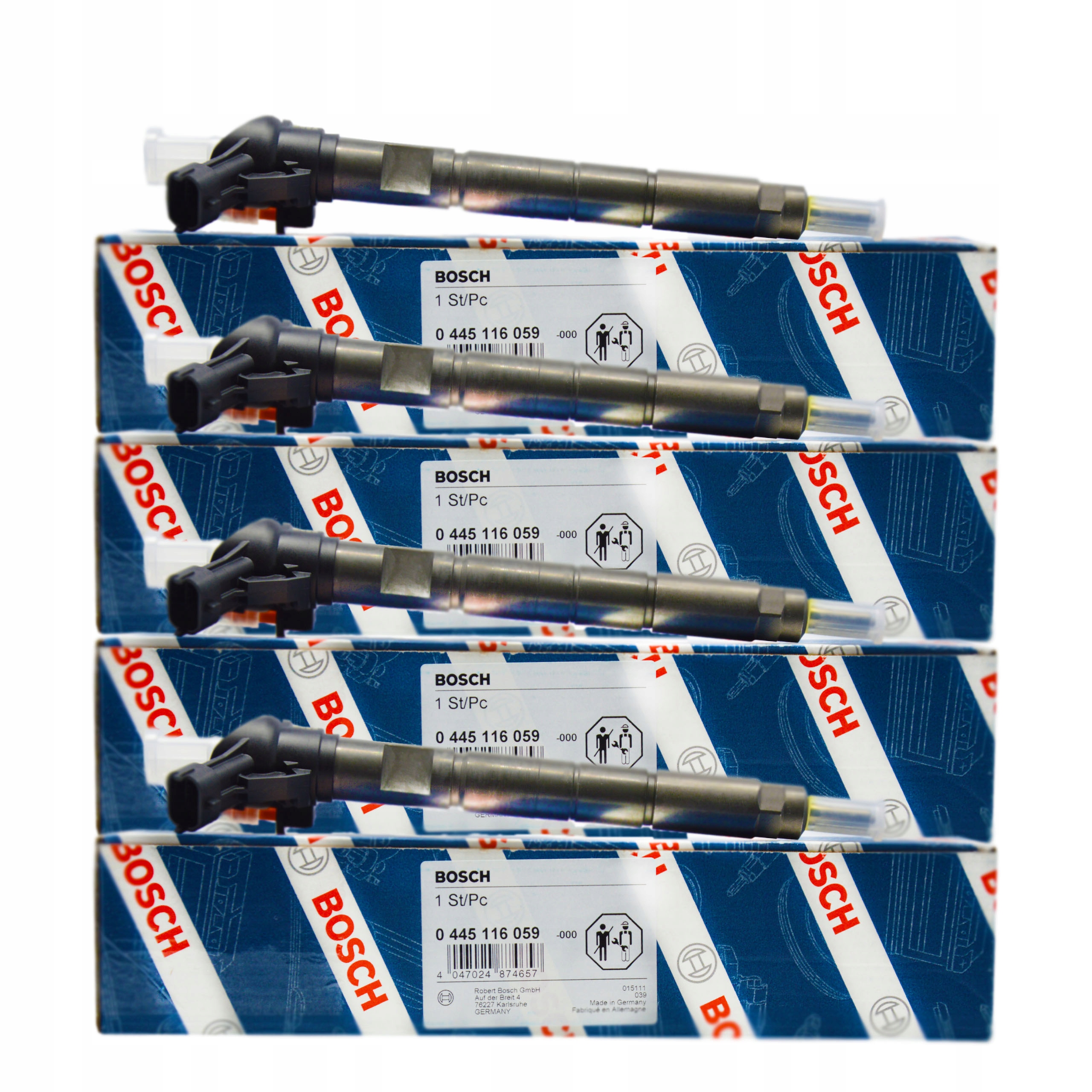 Vstřikovač Bosch 0986435395 — Fiat Ducato 3.0 HDI, dovoz Skladem v EU — foto 13 z 16