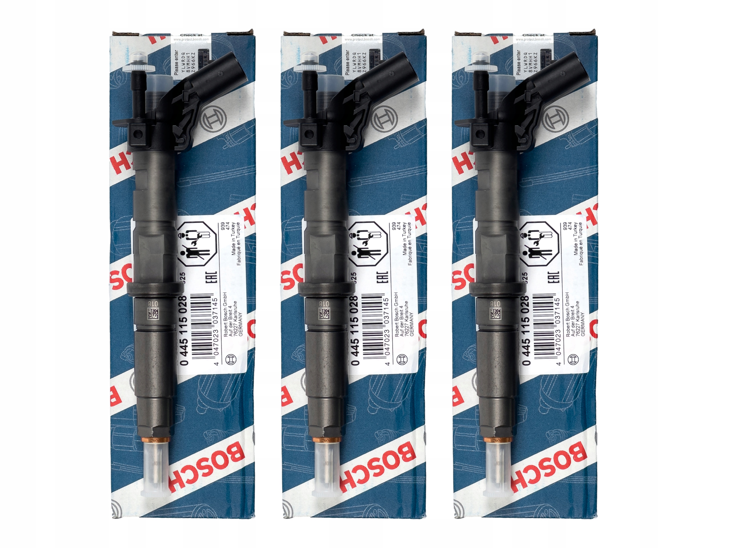 Vstřikovač Bosch 0986435352 — Audi 2.0 TDI, Skladem v EU — foto 6 z 8