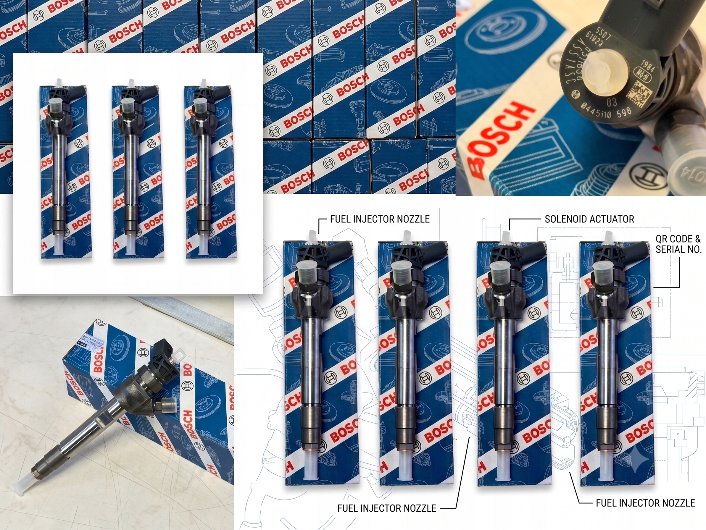 Vstřikovač Bosch 0445110598 — MINI 1.5, Skladem v EU — foto 3 z 6