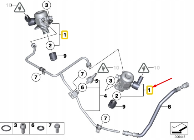 OEM komponent 13518604234 — Rolls-Royce, Skladem v EU — foto 3 z 4