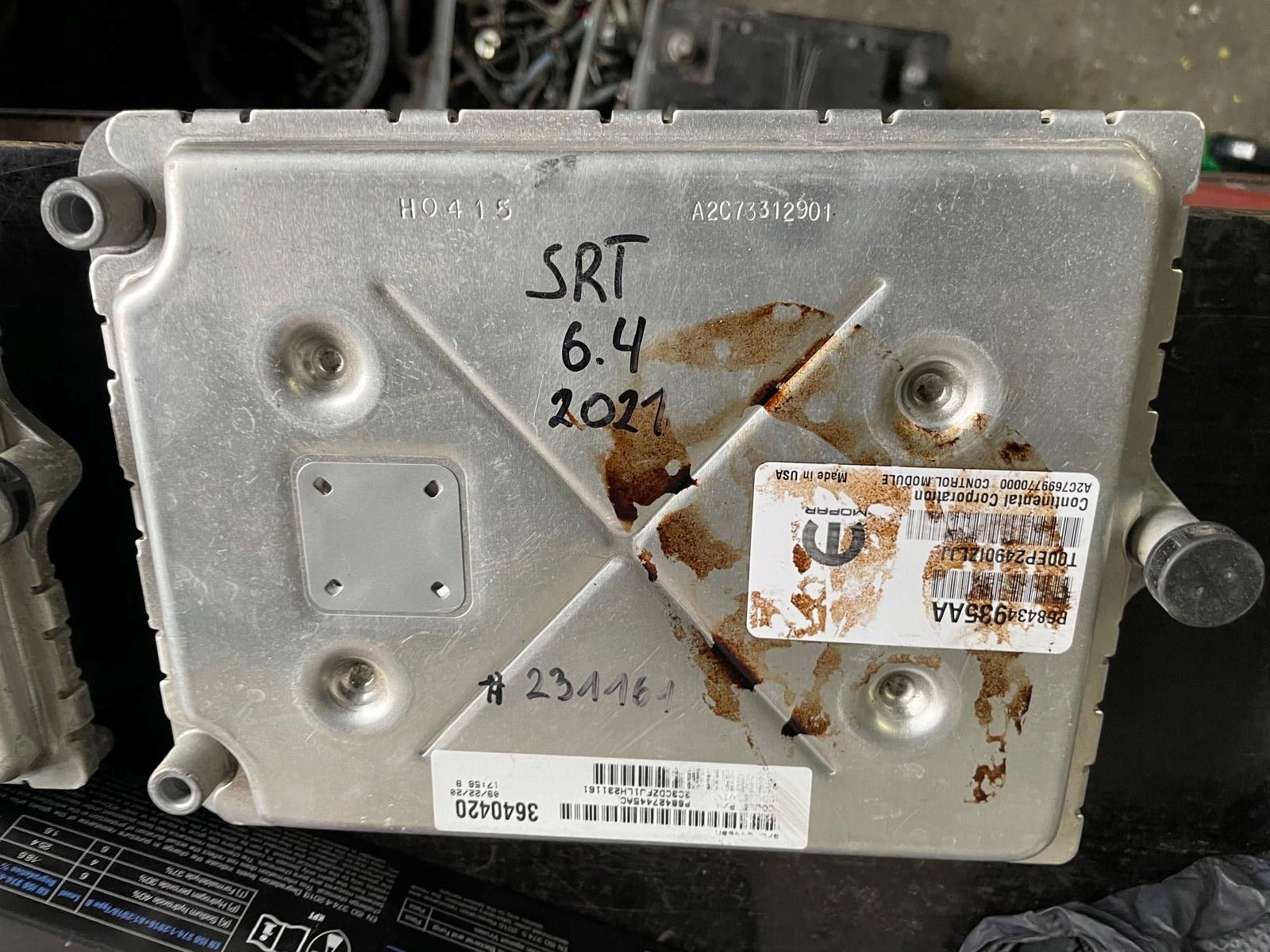 Řídicí jednotka 68434935AA — Dodge, dovoz Skladem v EU — foto 1