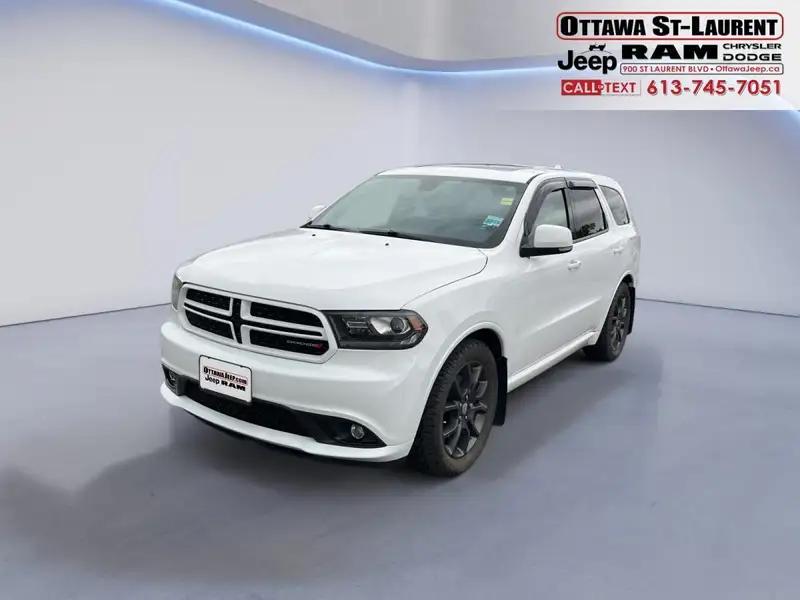 2016 Dodge Durango R/T, bílá, 90 363 km, dovoz Kanada — foto 3 z 12