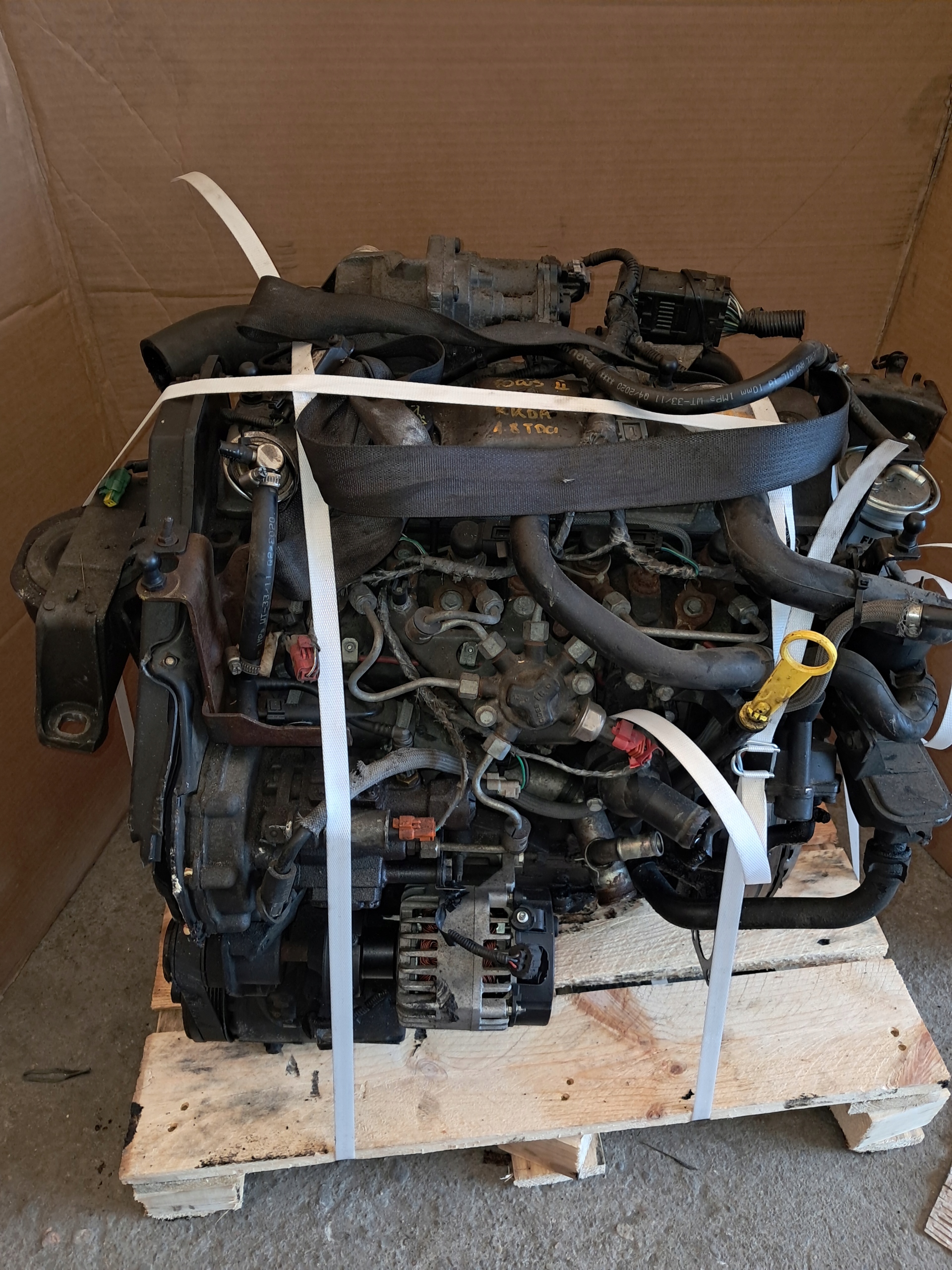 Motor — Ford C-Max 1.8 TDCI, Skladem v EU — foto 1