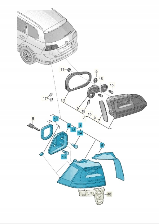 Světlomet 5G9945095H — Audi, Skladem v EU — foto 1