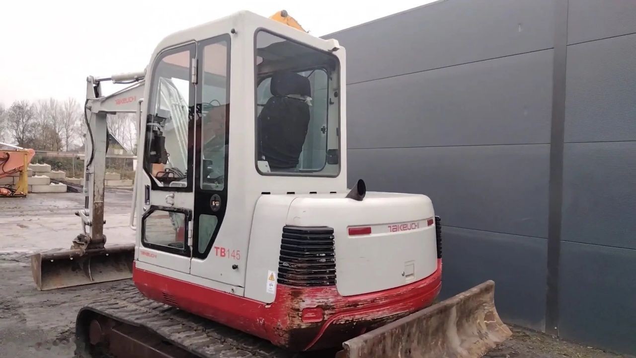 2007 Takeuchi TB145, 7 610 mth, dovoz Skladem v EU — foto 10 z 10