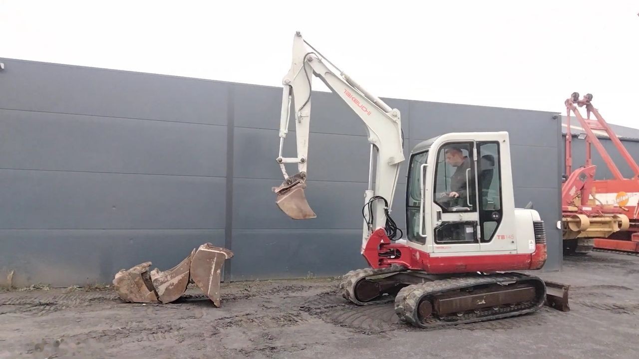 2007 Takeuchi TB145, 7 610 mth, dovoz Skladem v EU — foto 3 z 10