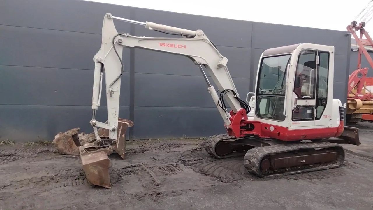 2007 Takeuchi TB145, 7 610 mth, dovoz Skladem v EU — foto 6 z 10