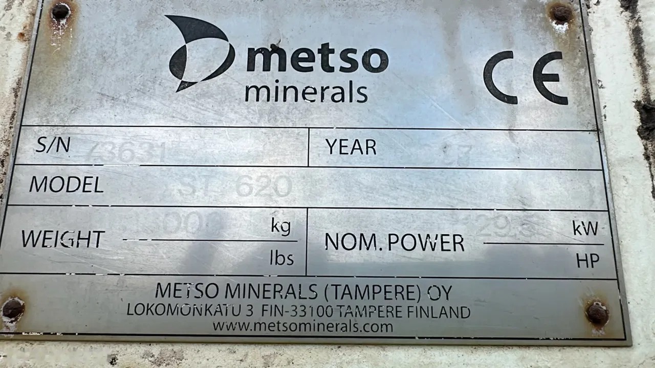 2007 Powerscreen METSO, 21 798 mth, dovoz Skladem v EU — foto 3 z 24