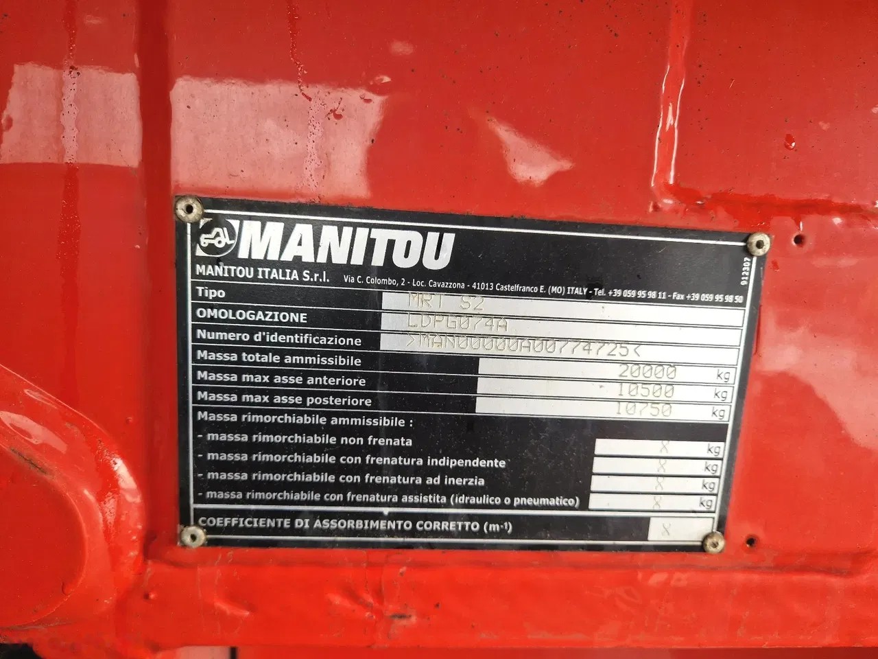2018 Manitou MRT, 2 298 mth, dovoz Skladem v EU — foto 11 z 18