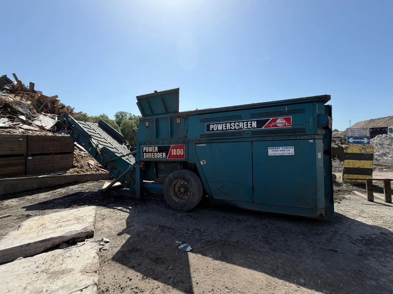 2004 Powerscreen Powershredder 1800, 2 500 mth, dovoz Skladem v EU — foto 1