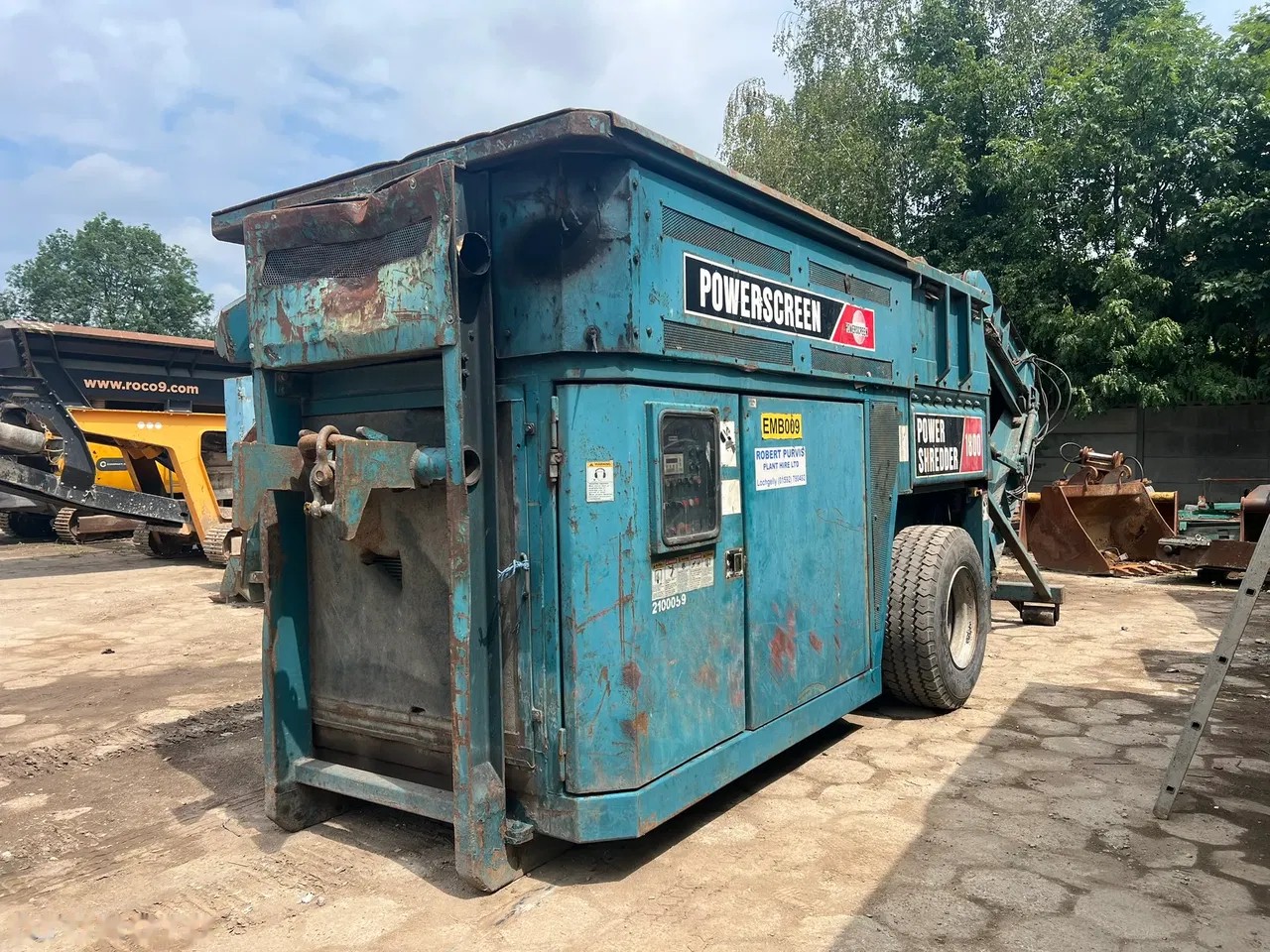 2004 Powerscreen Powershredder 1800, 2 500 mth, dovoz Skladem v EU — foto 4 z 16