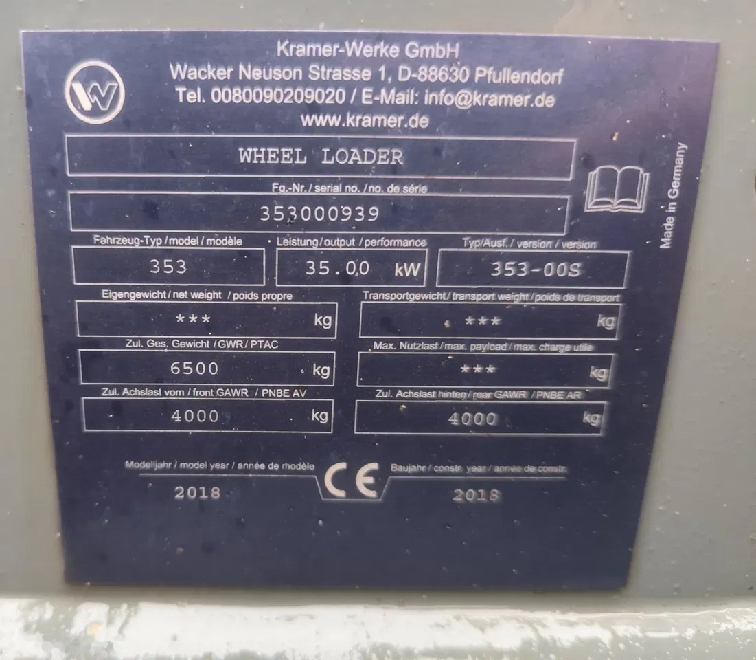 2018 Kramer 5075, 1 900 mth, dovoz Skladem v EU — foto 12 z 16