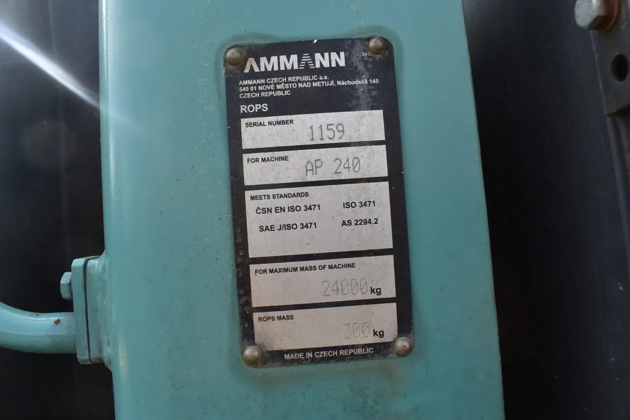2012 Ammann AP 240, 7 573 mth, dovoz Skladem v EU — foto 6 z 14