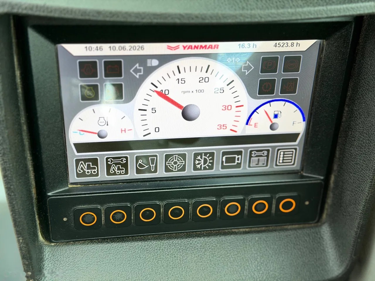 2018 Yanmar SV120, 4 520 mth, dovoz Skladem v EU — foto 10 z 13