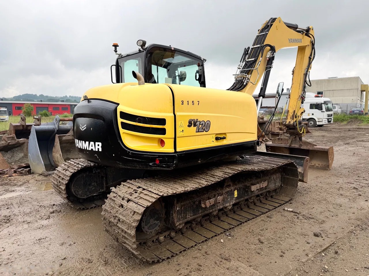2018 Yanmar SV120, 4 520 mth, dovoz Skladem v EU — foto 3 z 13
