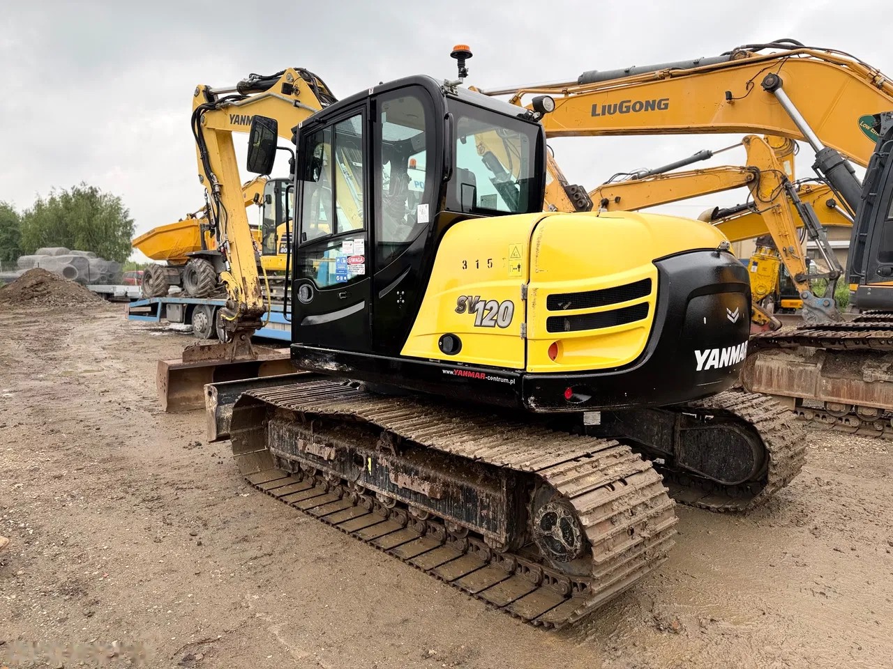 2018 Yanmar SV120, 4 520 mth, dovoz Skladem v EU — foto 4 z 13